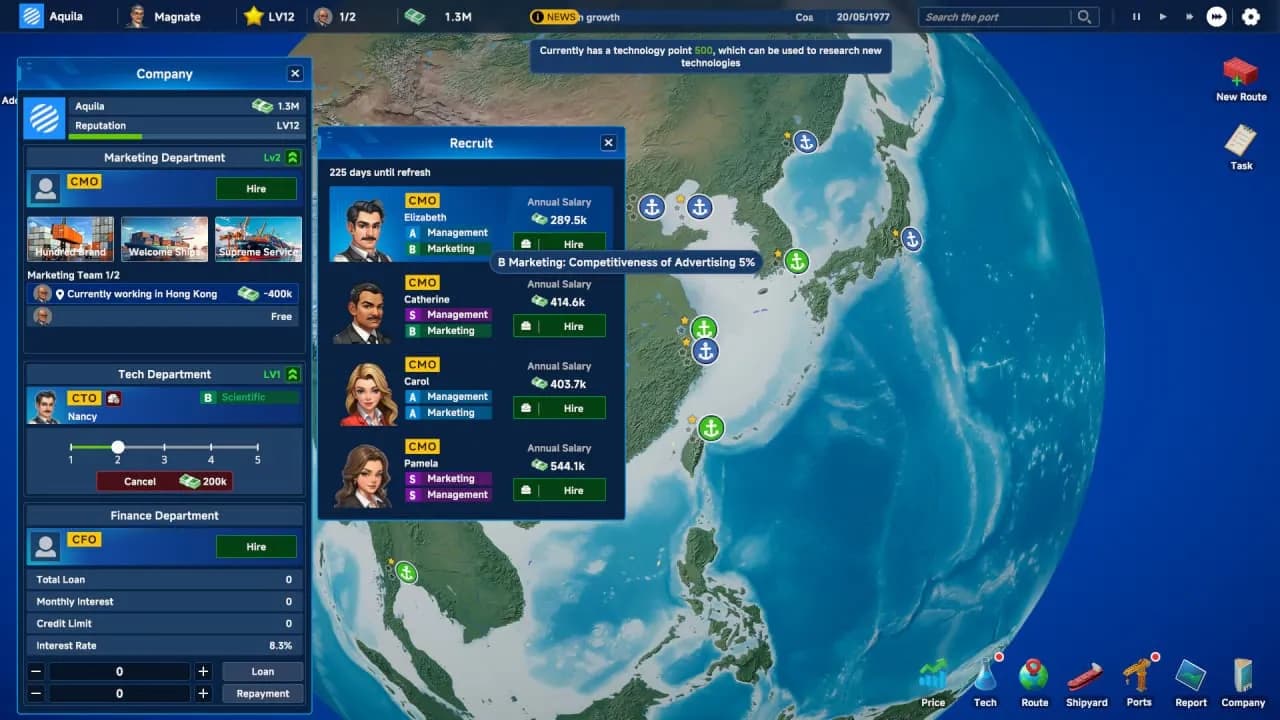 Global Magnates: Shipping Tycoon — скриншот 3