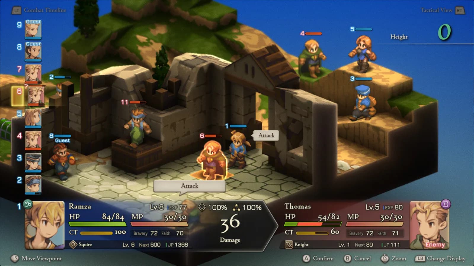 FINAL FANTASY TACTICS - The Ivalice Chronicles — скриншот 1