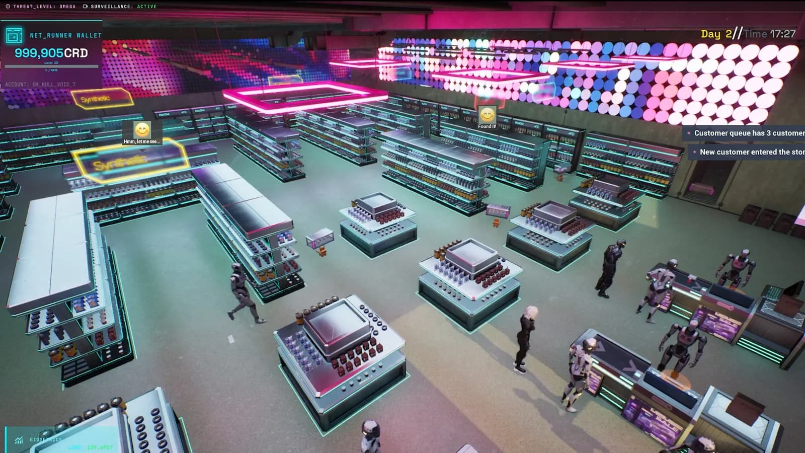 Cyberpunk Store Simulator — скриншот 12