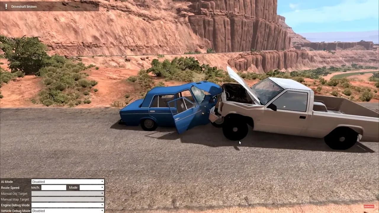 Beamng Drive много машин — скриншот 2