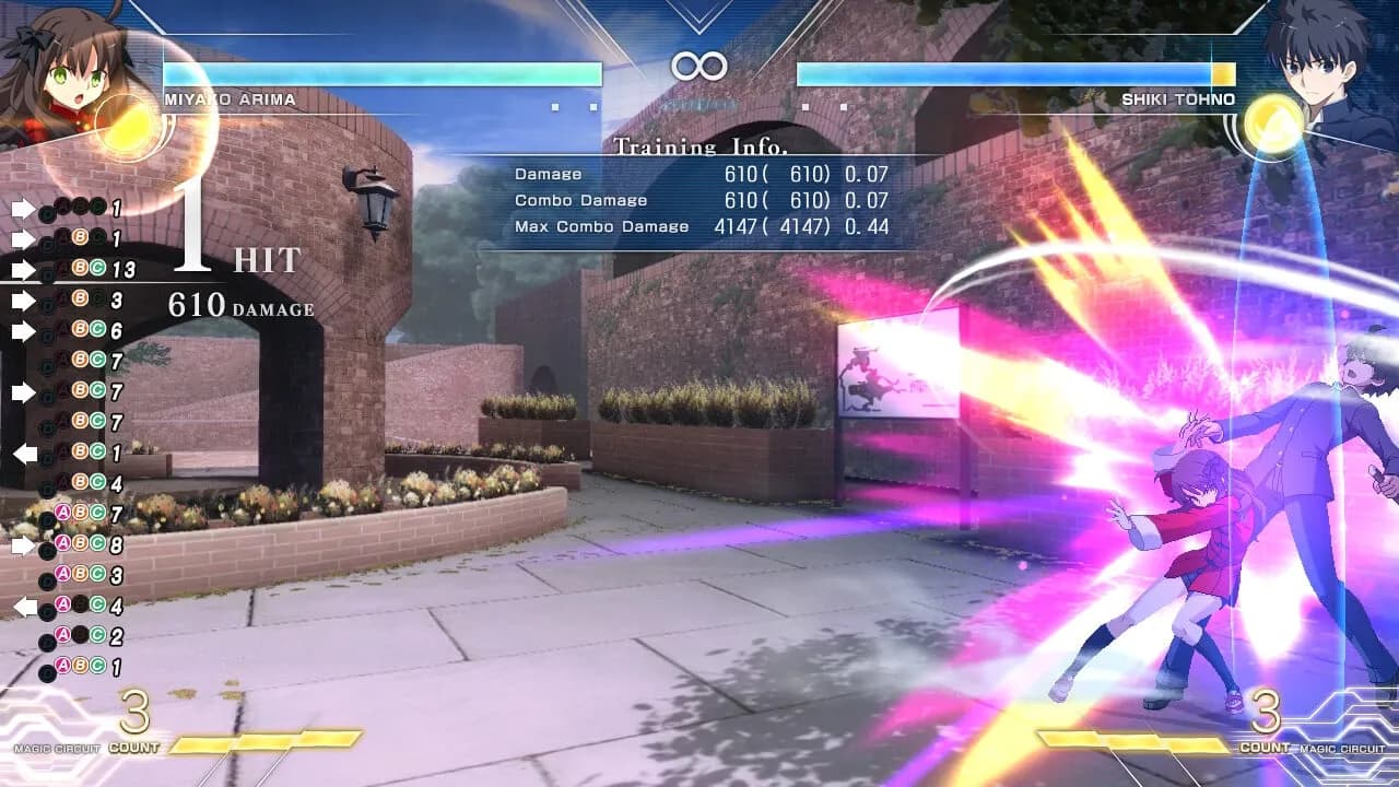 MELTY BLOOD: TYPE LUMINA — скриншот 10