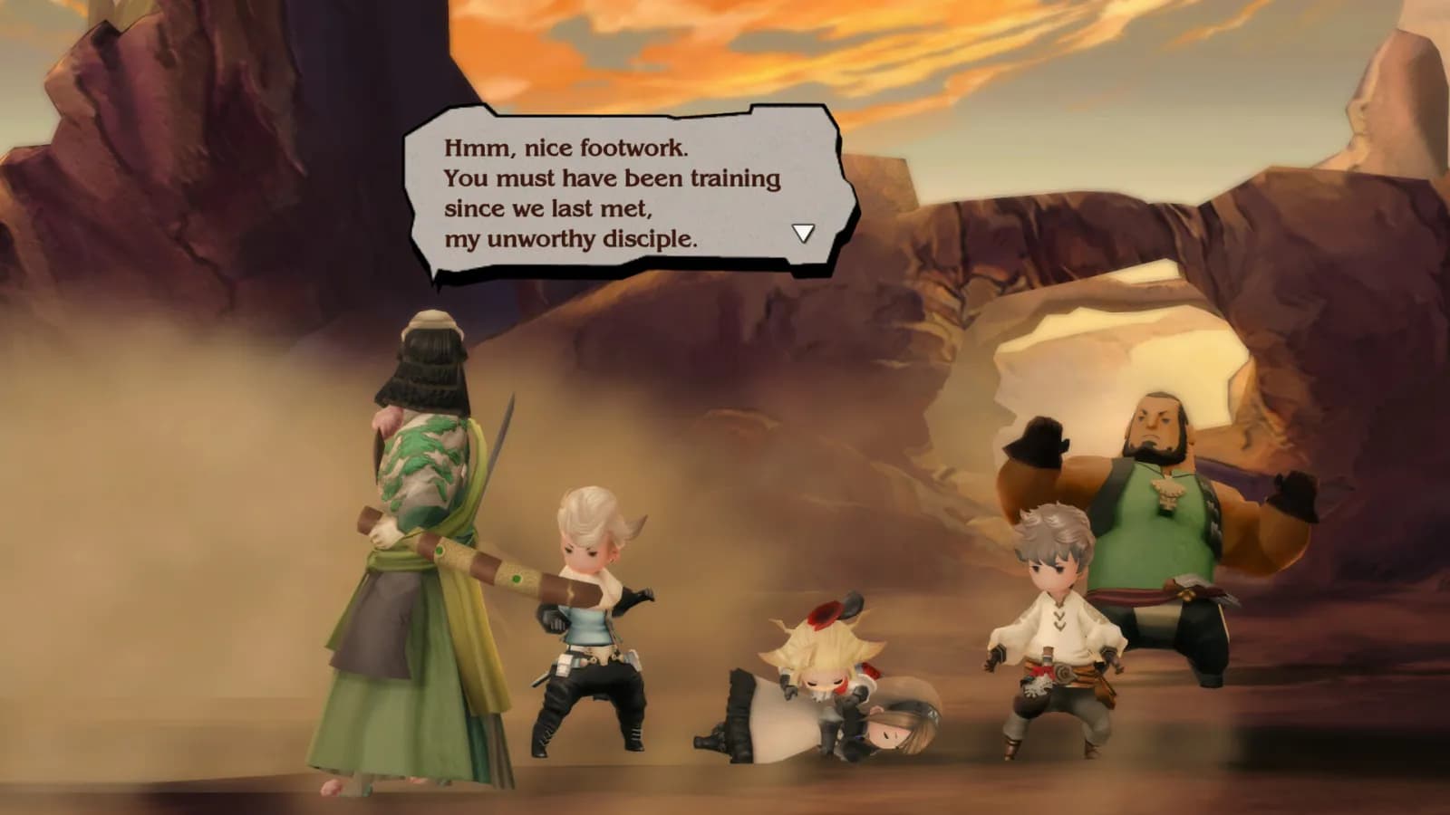 BRAVELY DEFAULT FLYING FAIRY HD Remaster — скриншот 1