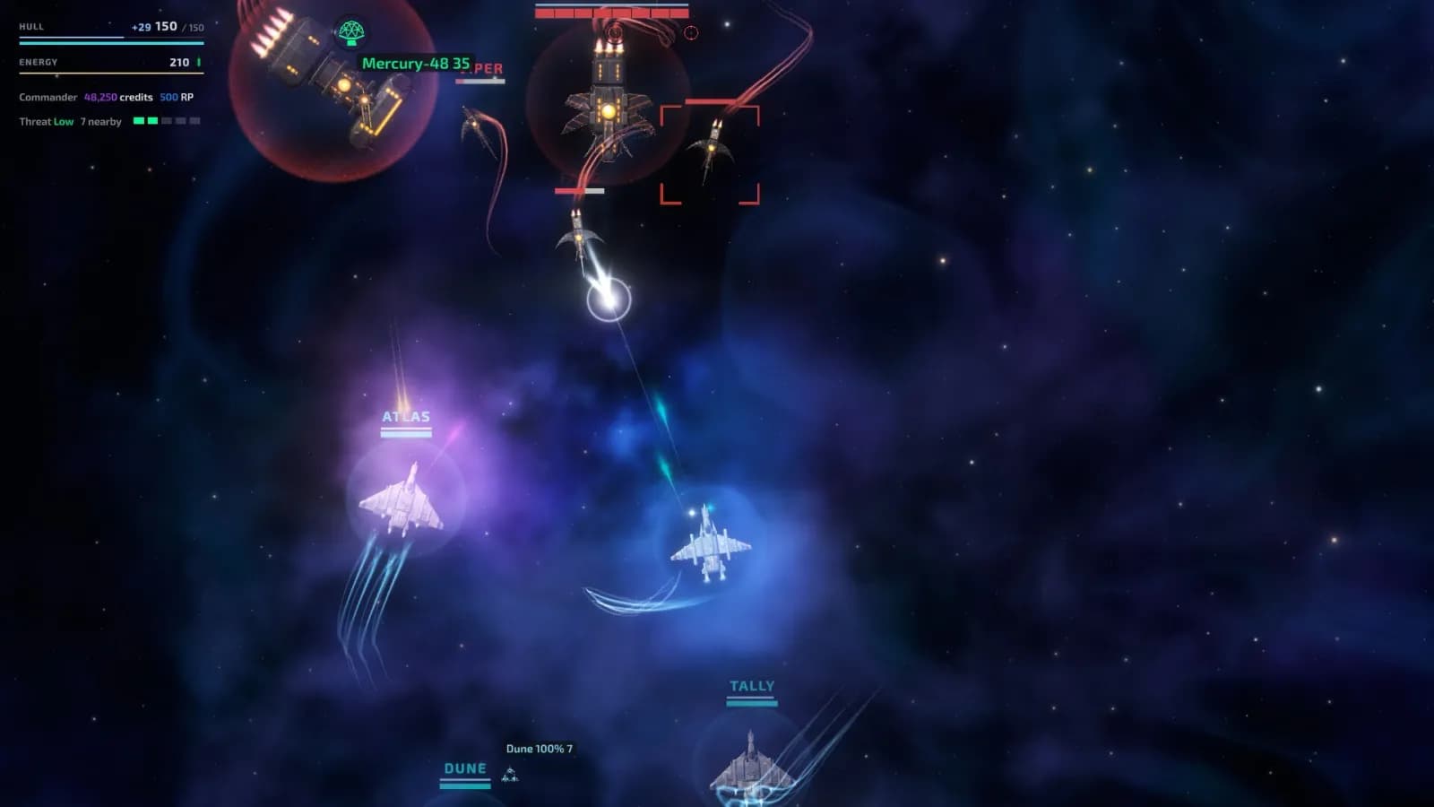 Space Defender: Frontier Squadron — скриншот 1