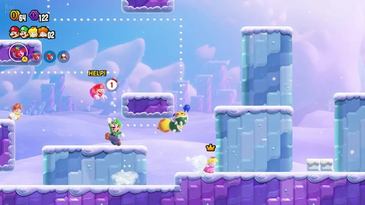 Super Mario Bros. Wonder — скриншот 1
