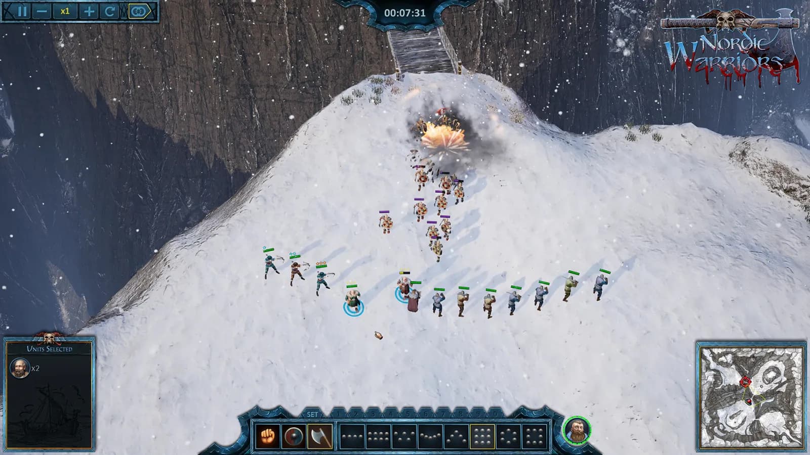 Nordic Warriors — скриншот 1