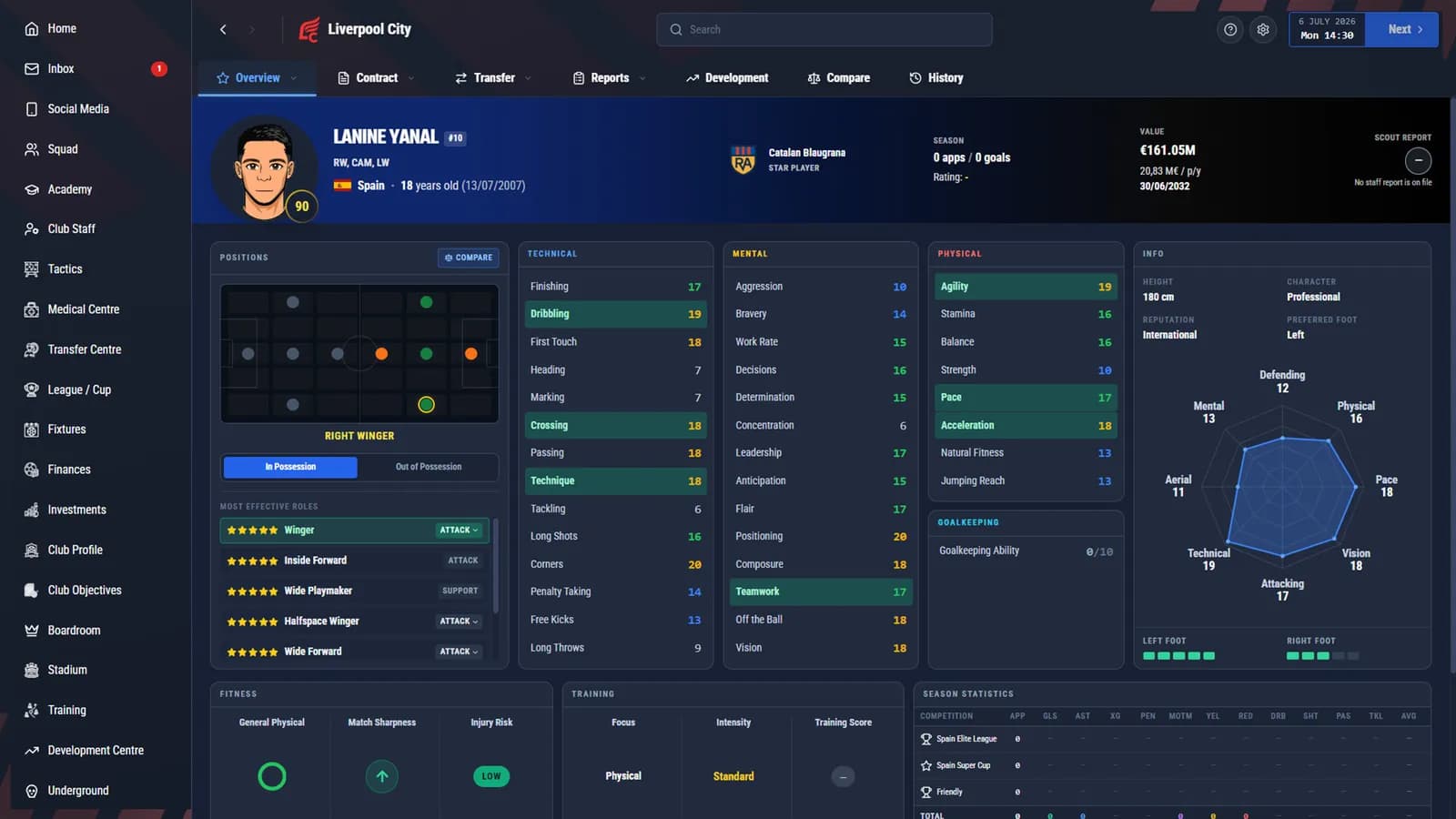Pro Soccer Manager 27 — скриншот 6