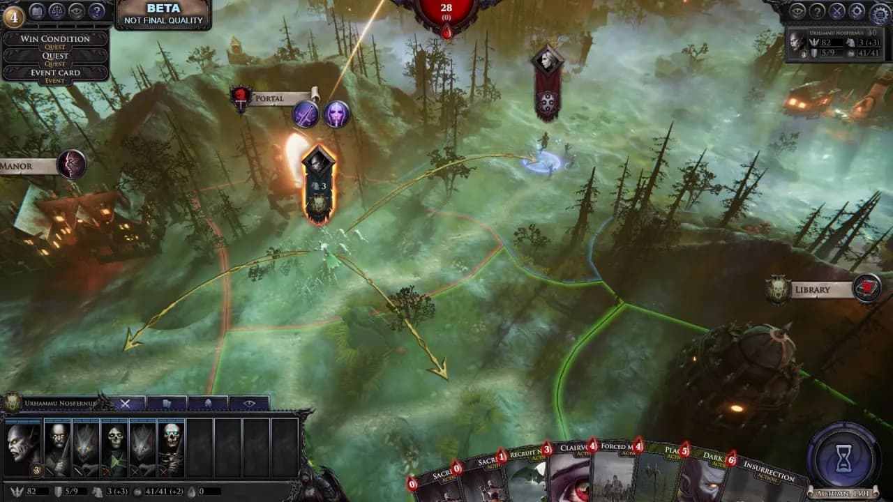 Immortal Realms: Vampire Wars — скриншот 3