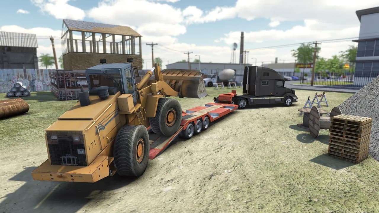 Truck and Logistics Simulator — скриншот 6