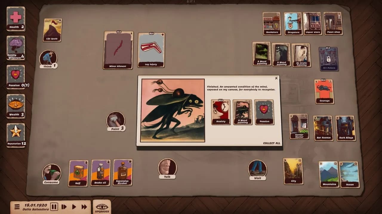 Artist Life Simulator — скриншот 4
