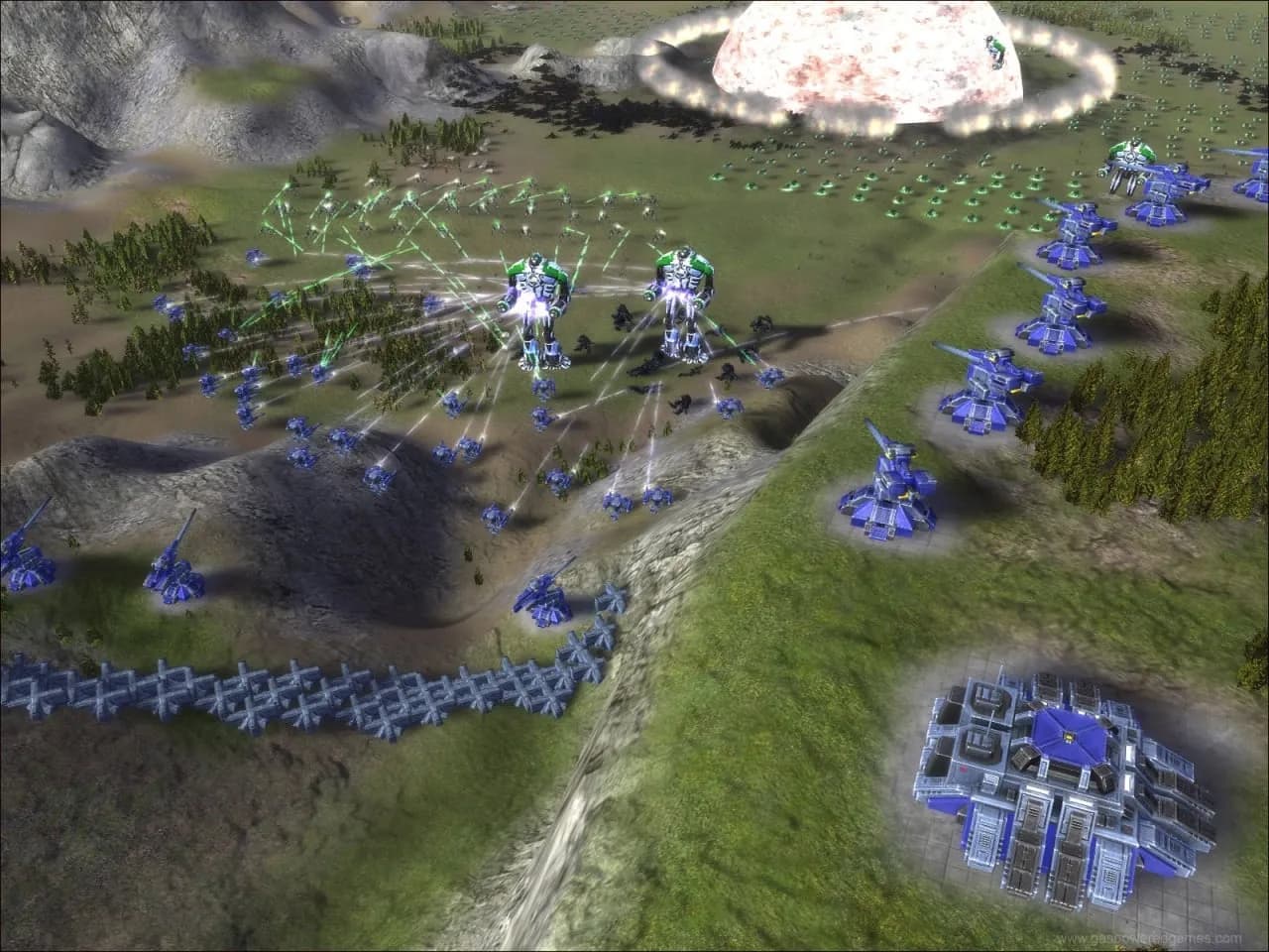 Supreme Commander — скриншот 2