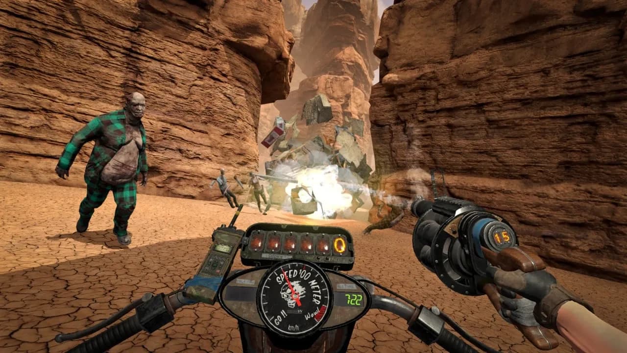 Hell Road VR — скриншот 1