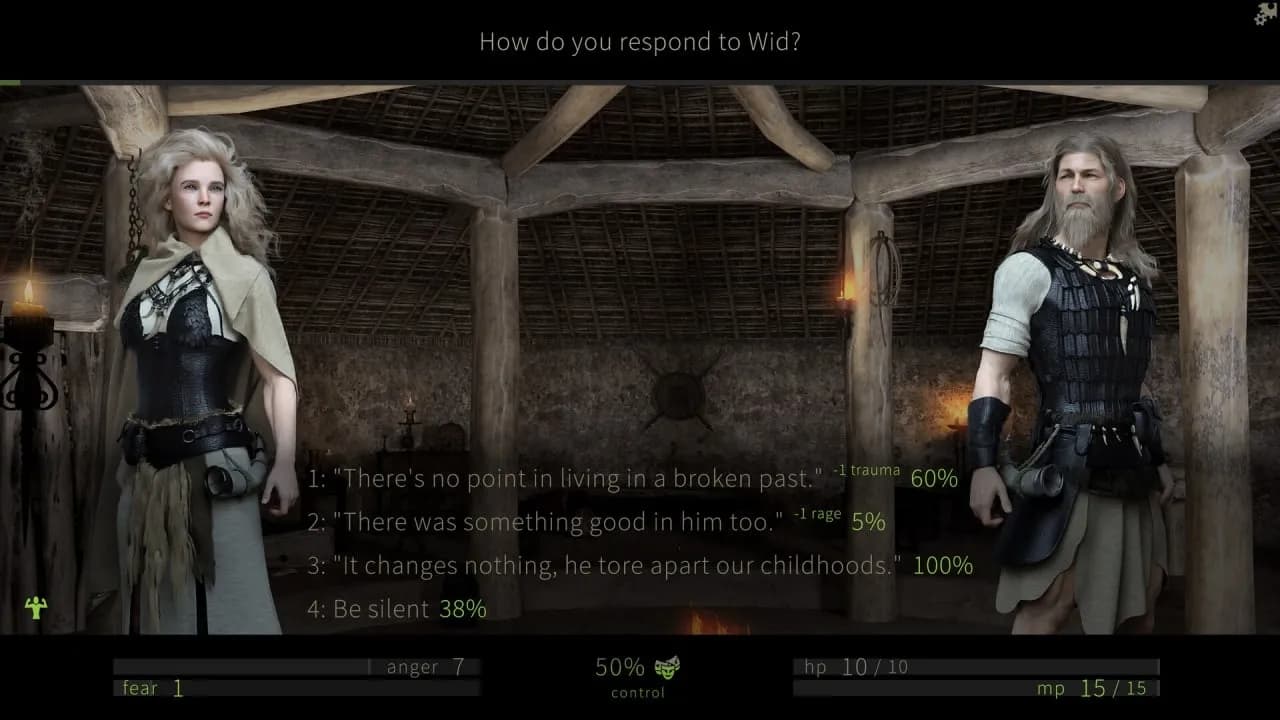 Sacred Fire: A Role Playing Game — скриншот 1