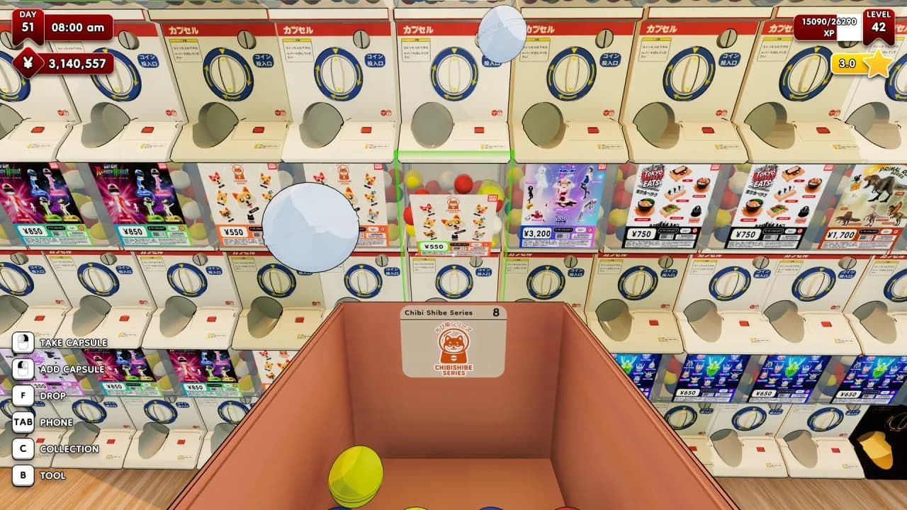 Gacha Capsule Shop Simulator - Akihabara — скриншот 1