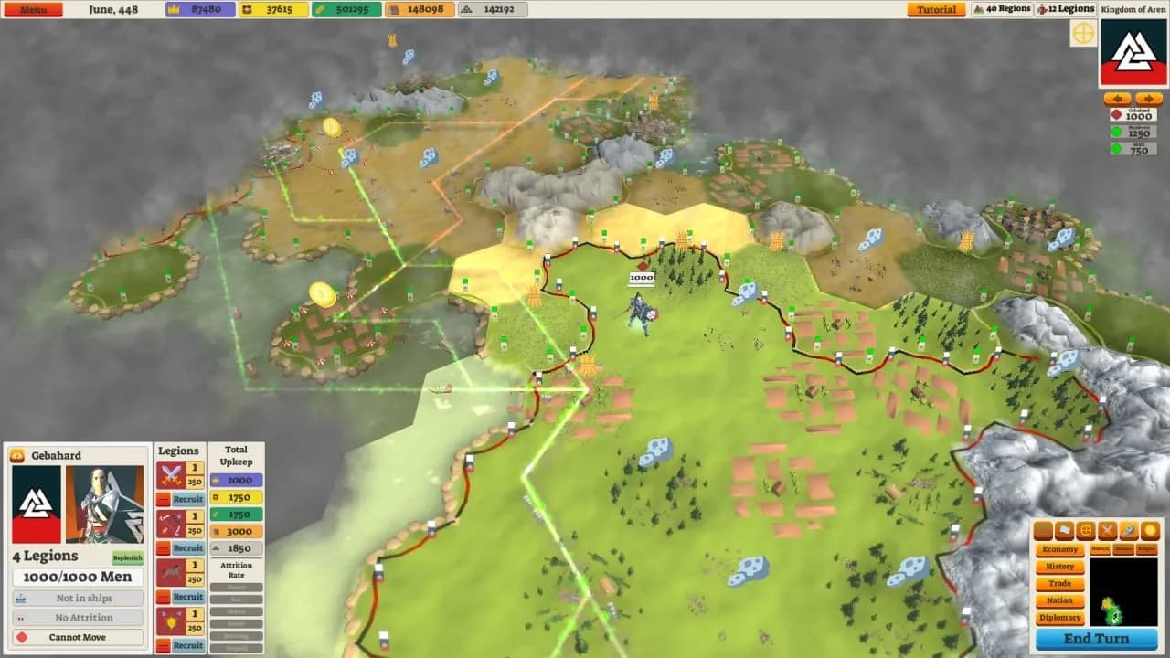 Conquest: Medieval Kingdoms — скриншот 2