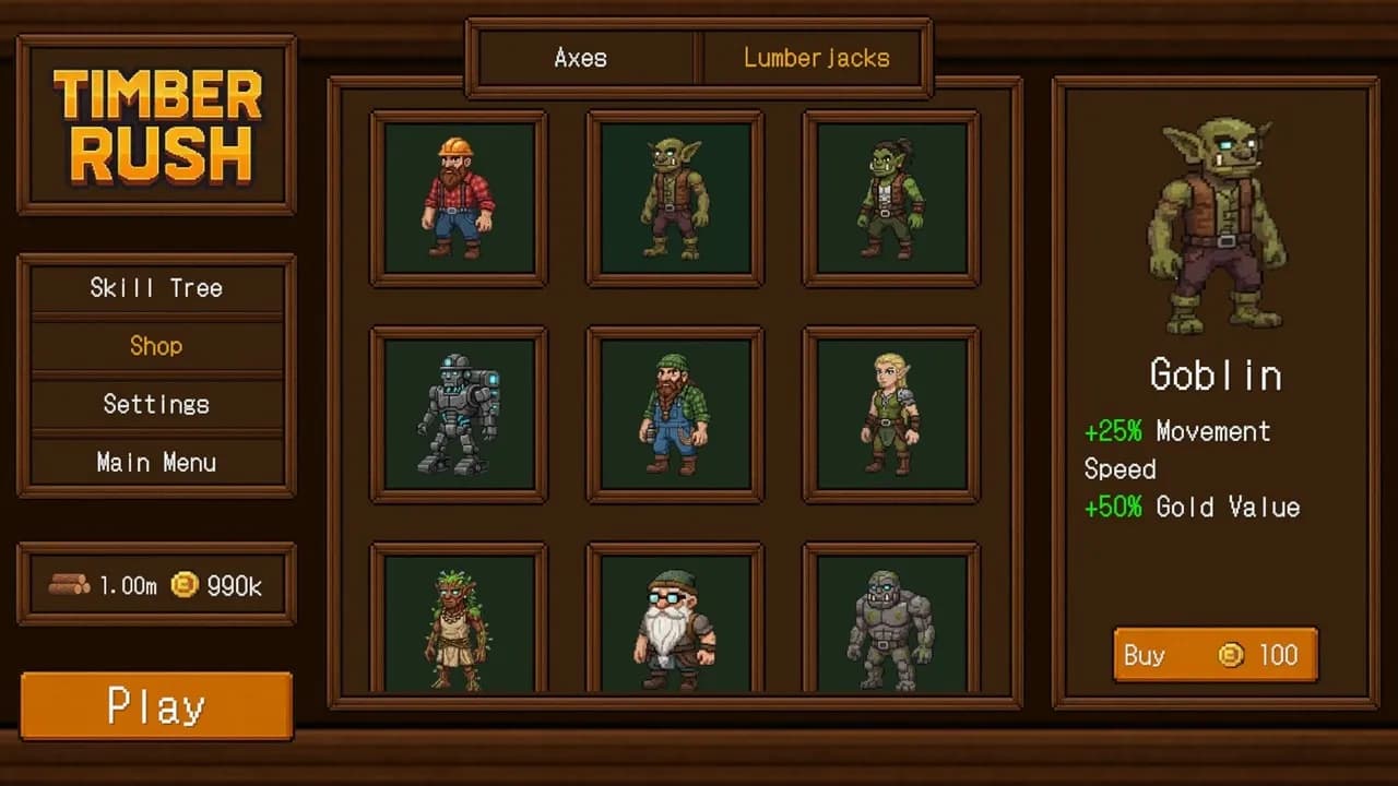 Timber Rush — скриншот 3