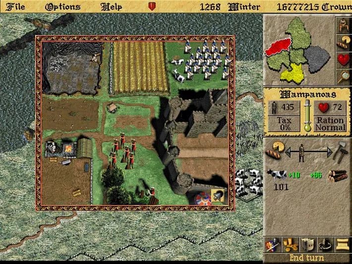 Lords of the Realm 2 — скриншот 6