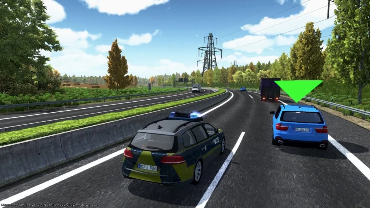 Autobahn Police Simulator — скриншот 6
