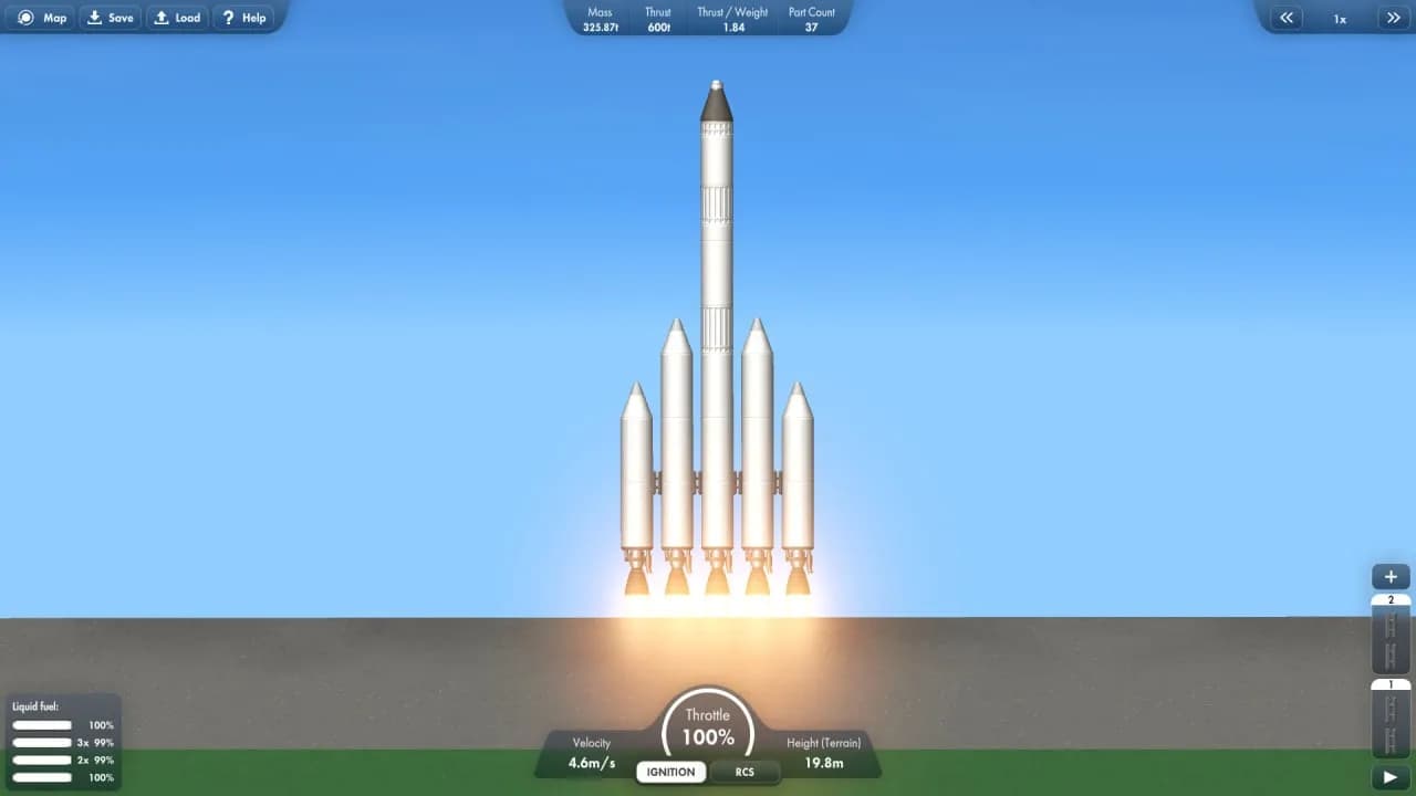 Spaceflight Simulator — скриншот 1