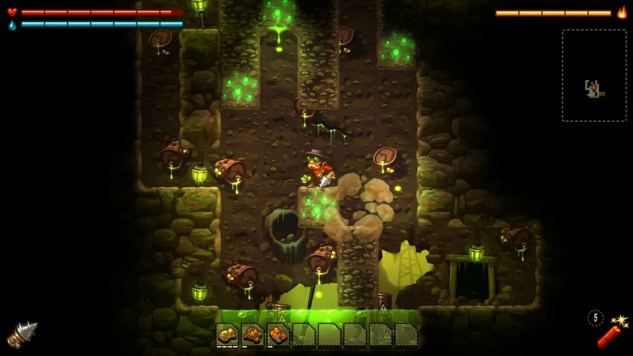 SteamWorld Dig — скриншот 3