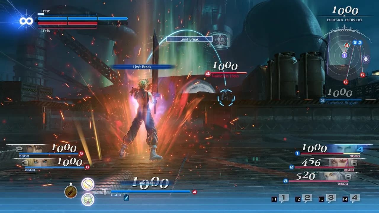 DISSIDIA FINAL FANTASY NT — скриншот 1