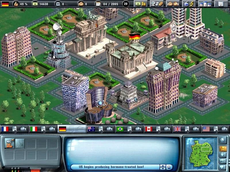 Economic War - Political Tycoon — скриншот 1