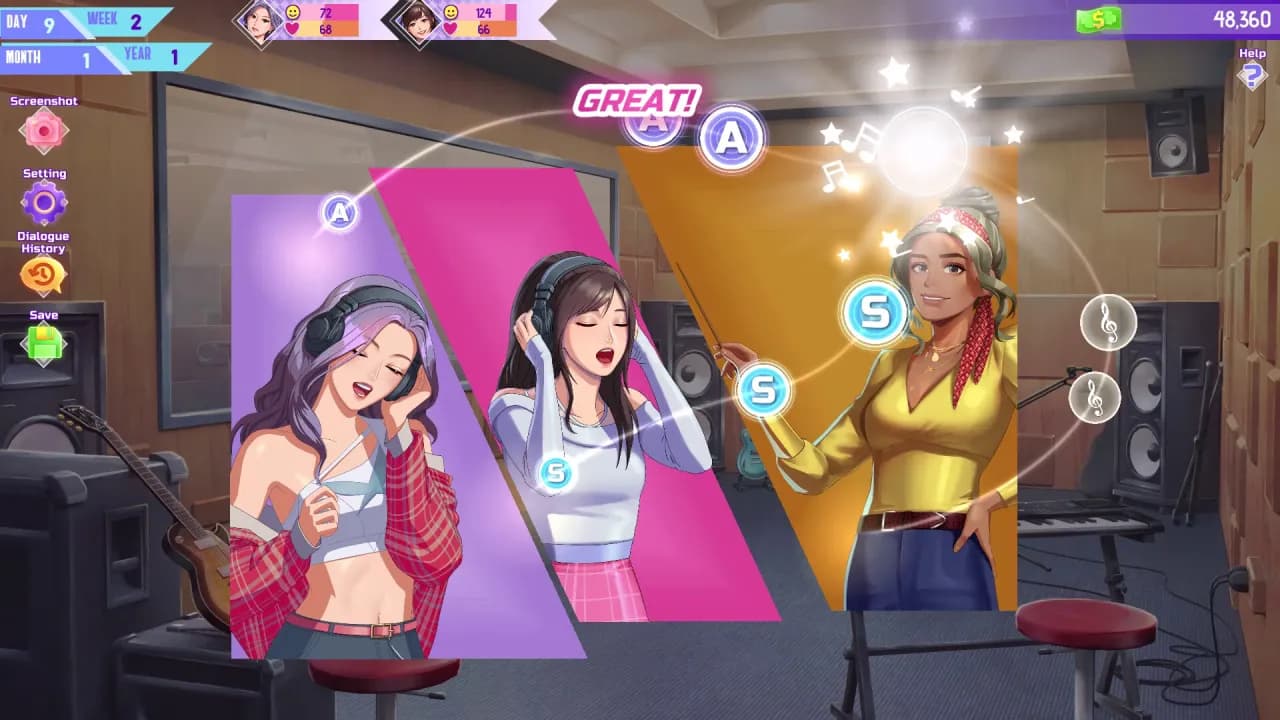 K-pop Idol Stories: Road to Debut — скриншот 2