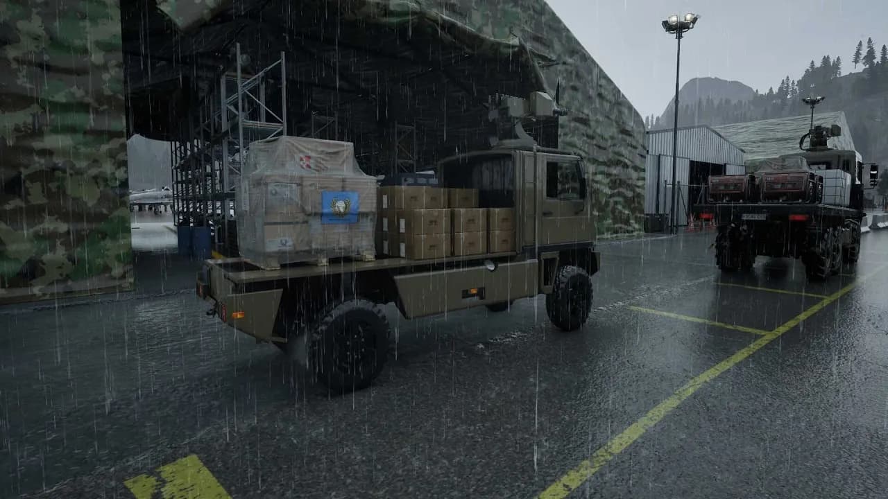 Military Logistics Simulator — скриншот 1