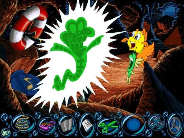 Freddi Fish 2: The Case of the Haunted Schoolhouse — скриншот 4