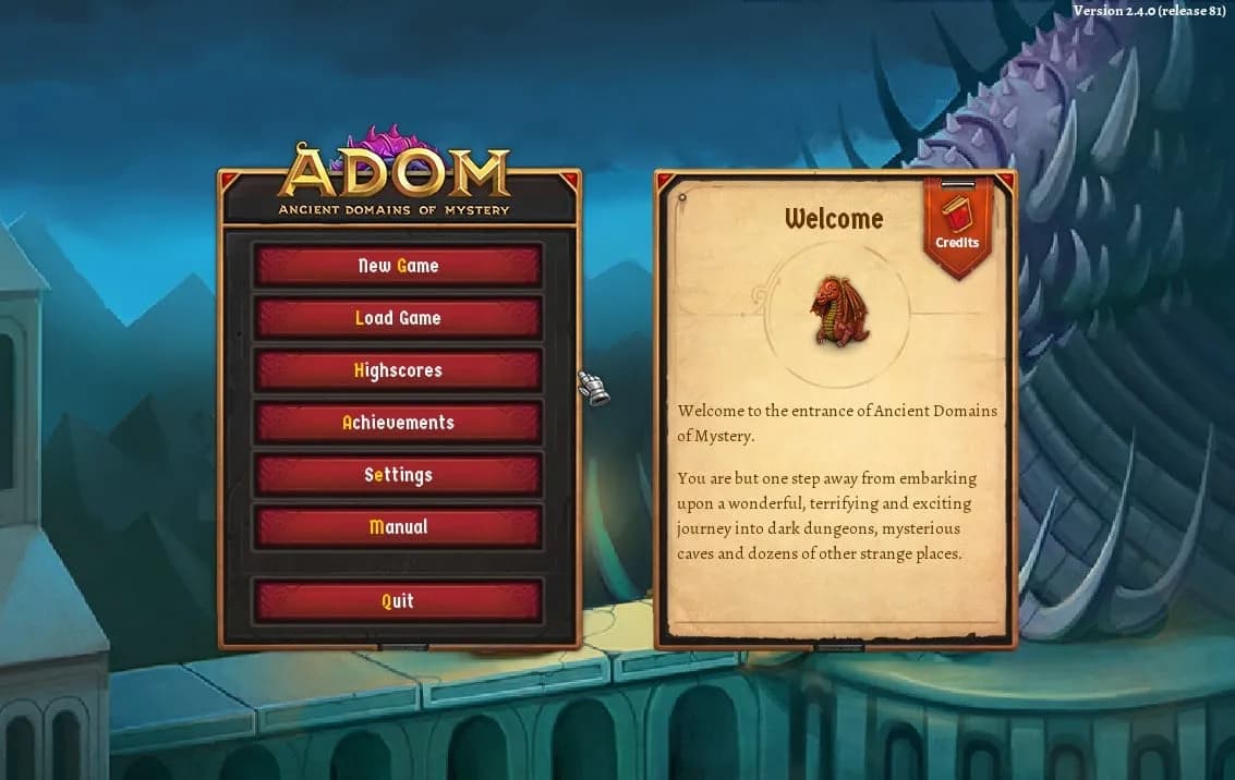 ADOM (Ancient Domains Of Mystery) — скриншот 2