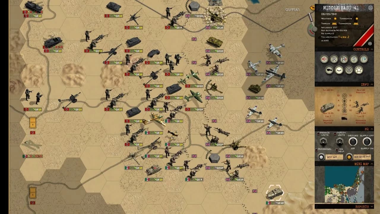 Klotzen! Panzer Battles — скриншот 6