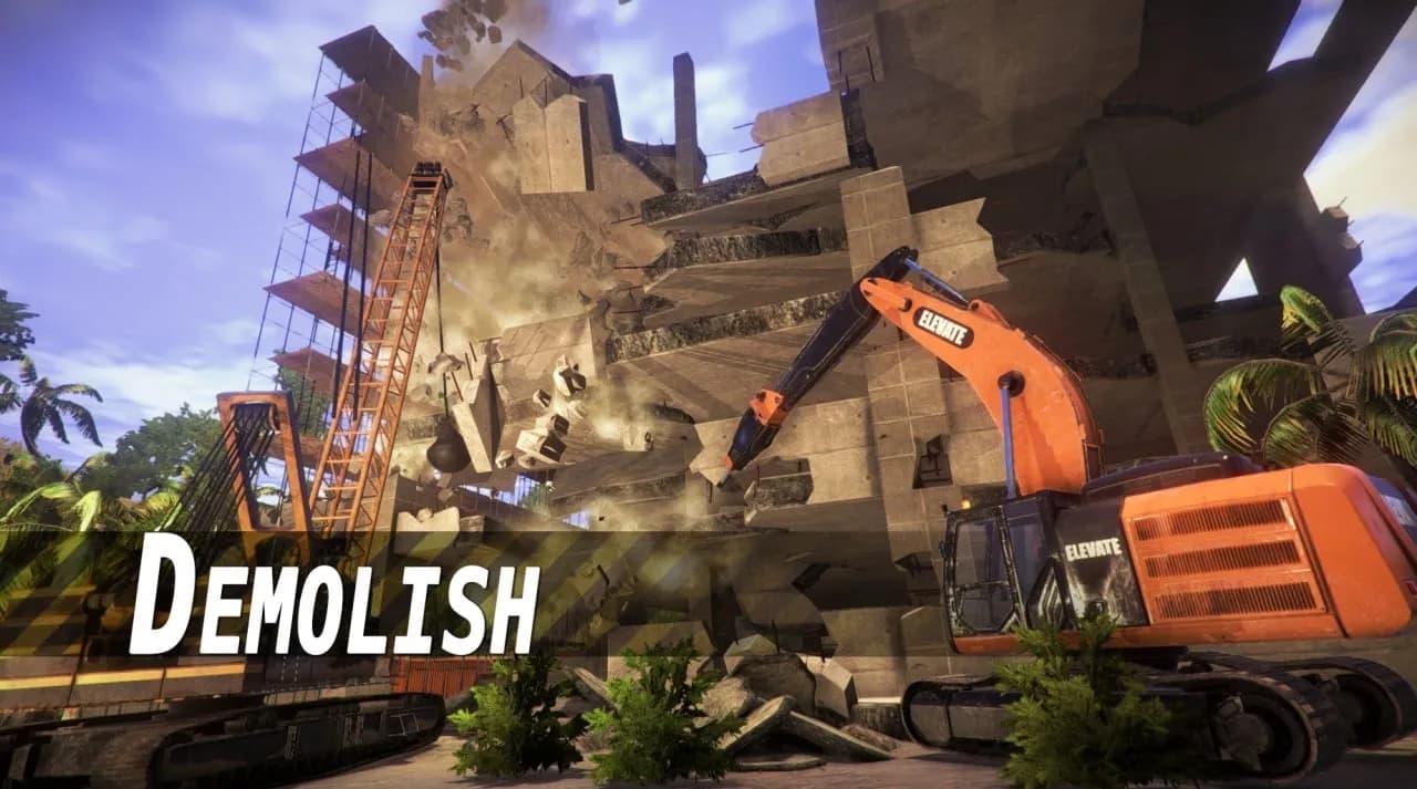 Demolish and Build 2018 — скриншот 2