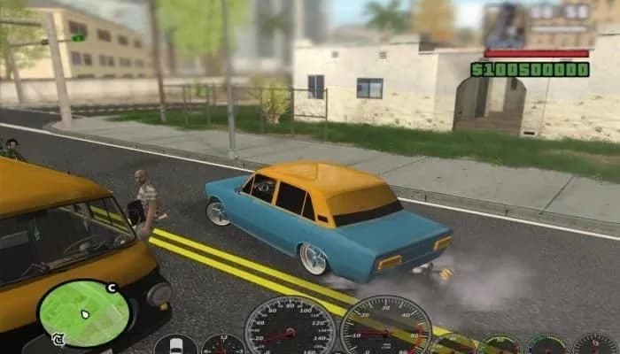 Gta San Andreas БПАН — скриншот 1
