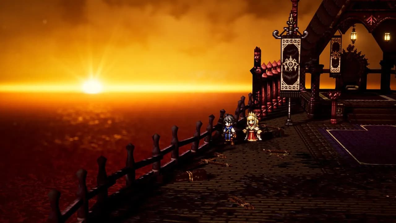 OCTOPATH TRAVELER 0 — скриншот 1