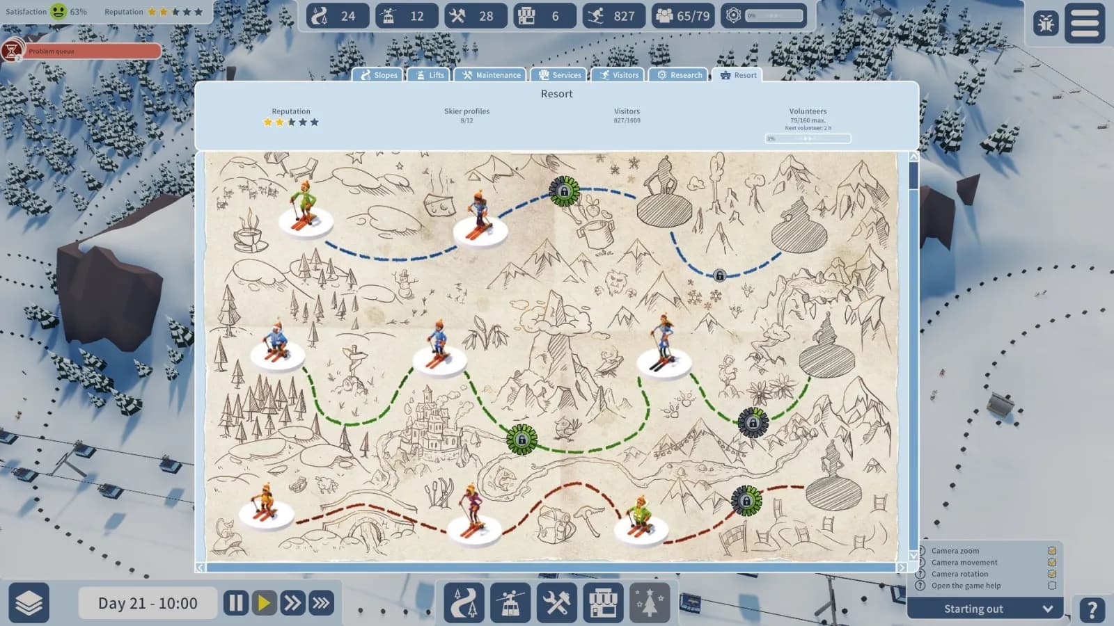 Snowtopia: Ski Resort Builder — скриншот 5
