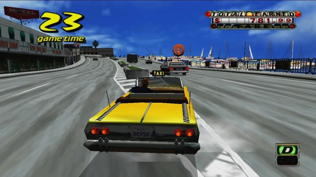 Crazy Taxi — скриншот 5