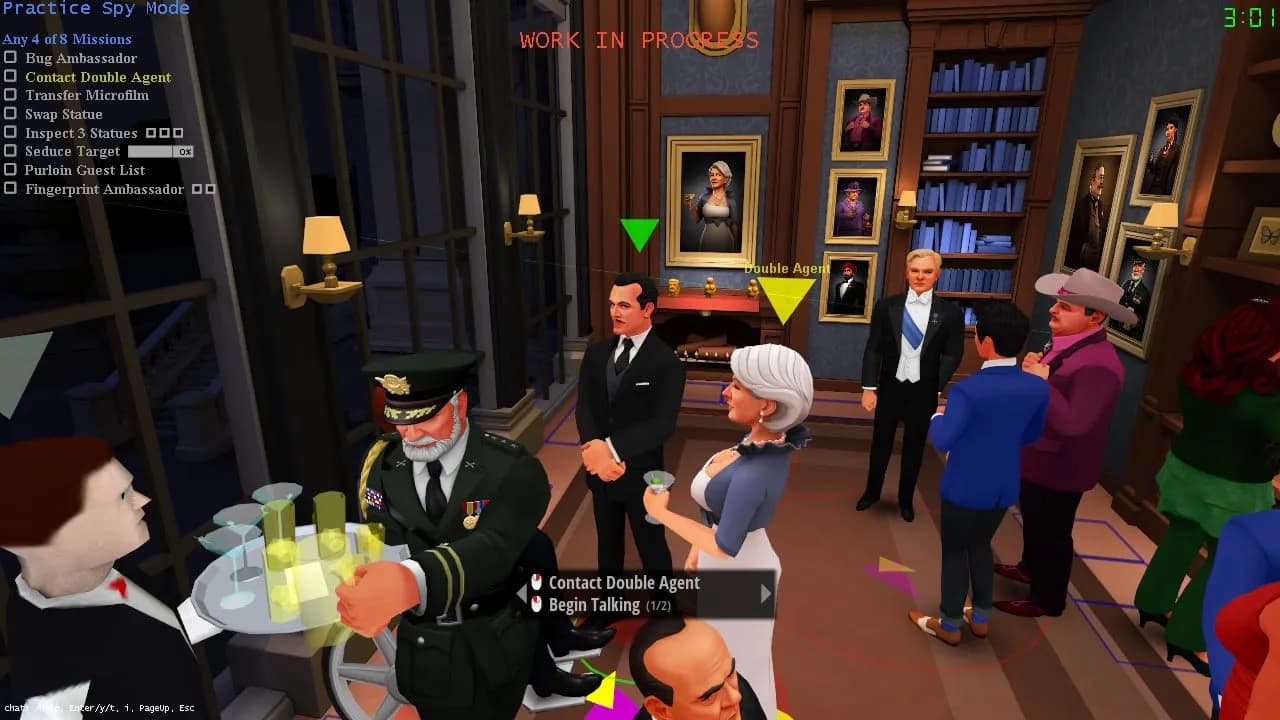 SpyParty — скриншот 1