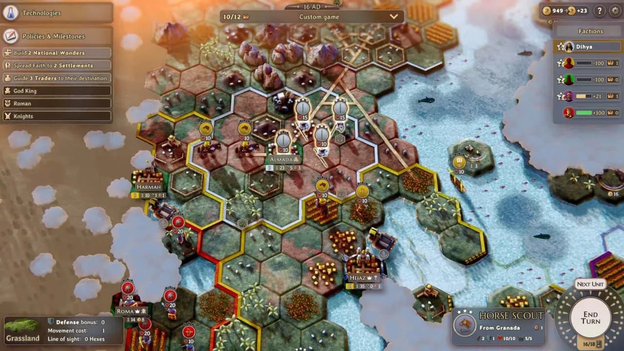 Yield! Fall of Rome — скриншот 1