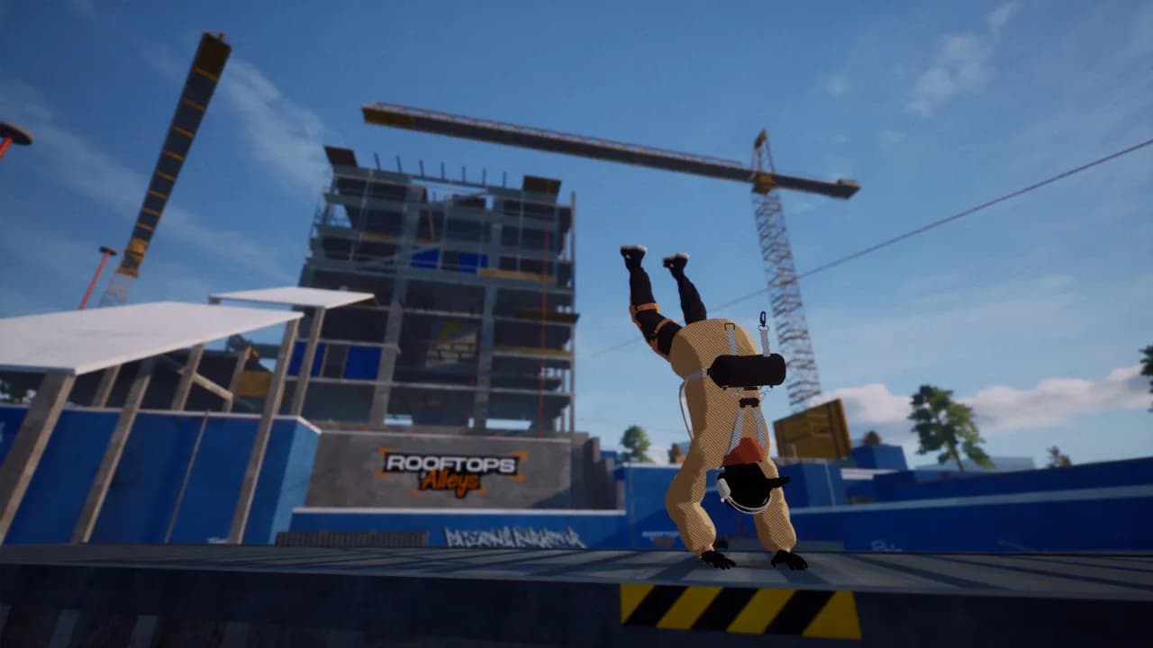 Rooftops & Alleys: The Parkour Game — скриншот 2