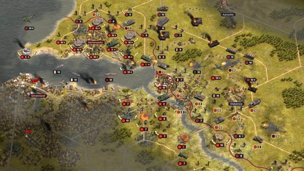 Order of Battle: World War 2 — скриншот 11