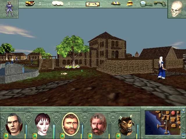 Might and Magic 8: Day of the Destroyer — скриншот 1