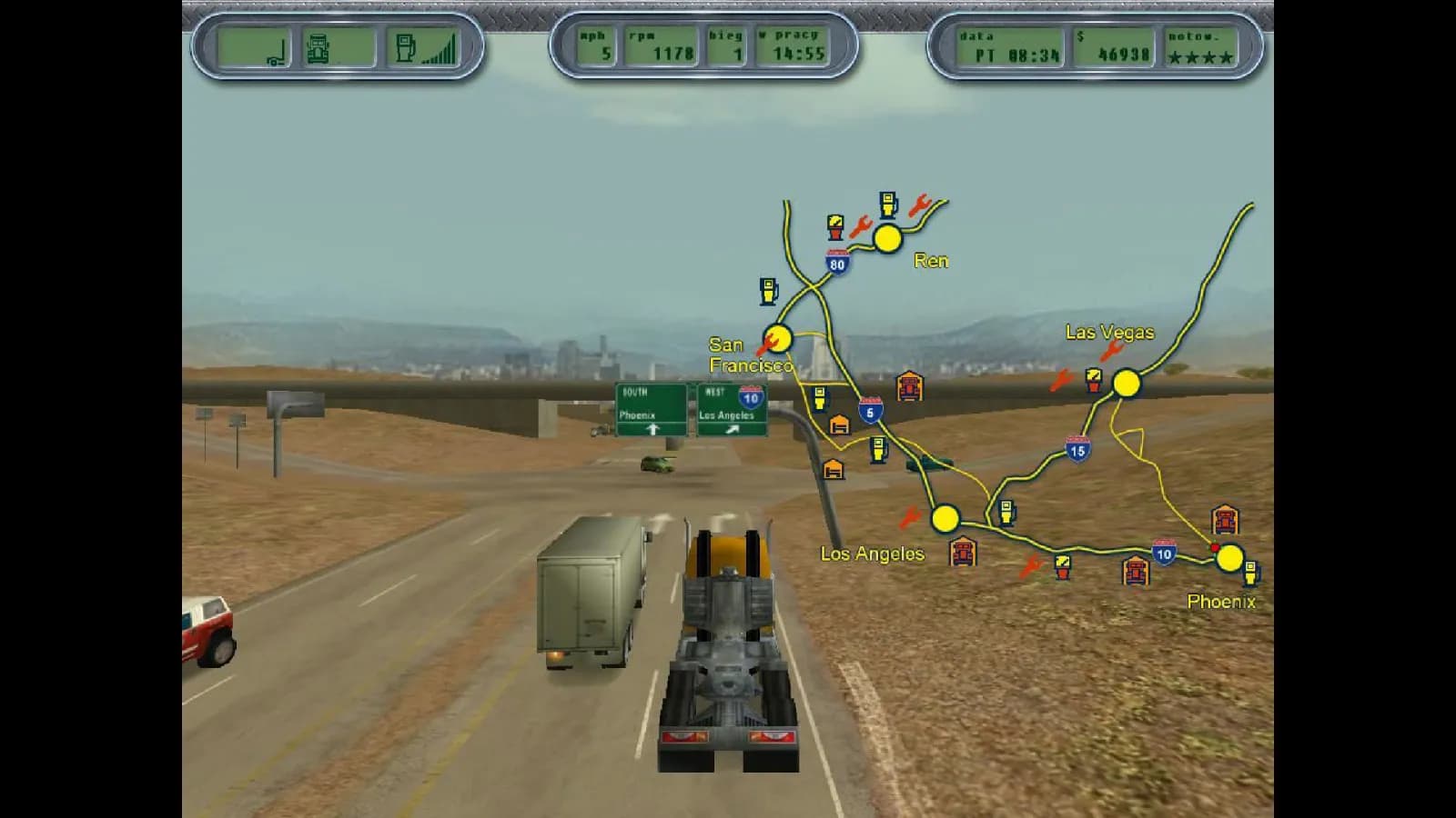18 Wheels of Steel: Hard Truck — скриншот 5
