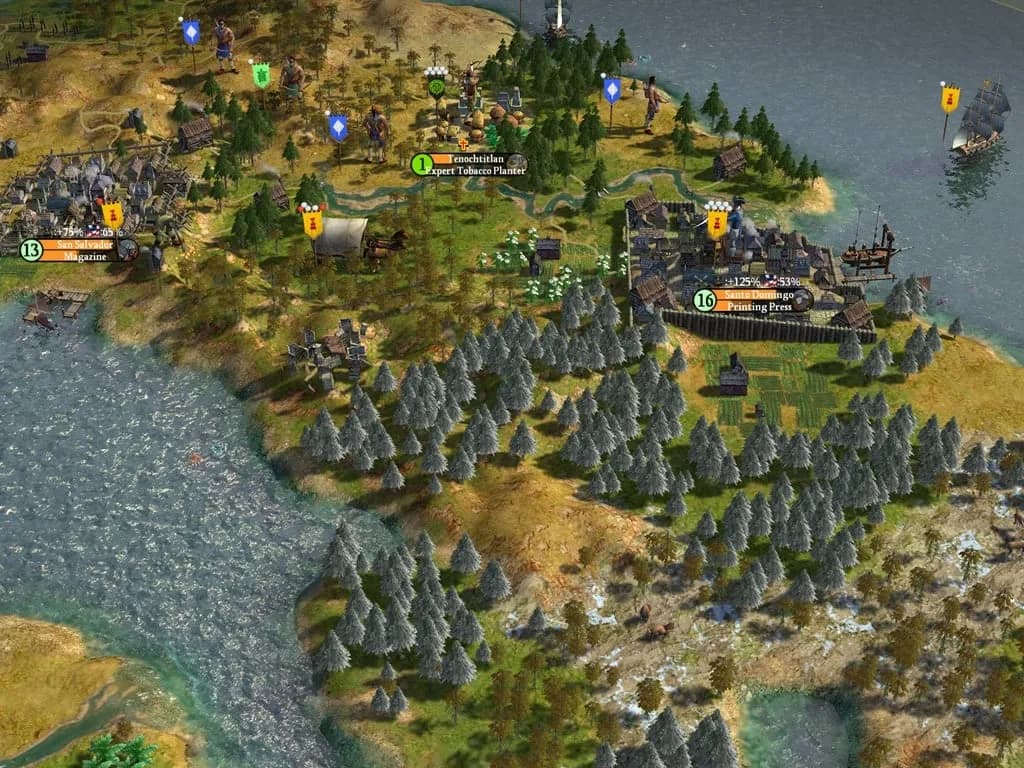 Sid Meier's Civilization 4: Colonization — скриншот 5