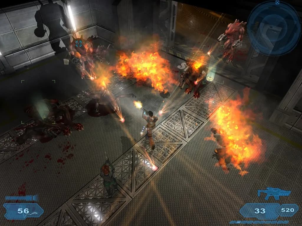 Shadowgrounds: Твари из космоса — скриншот 5