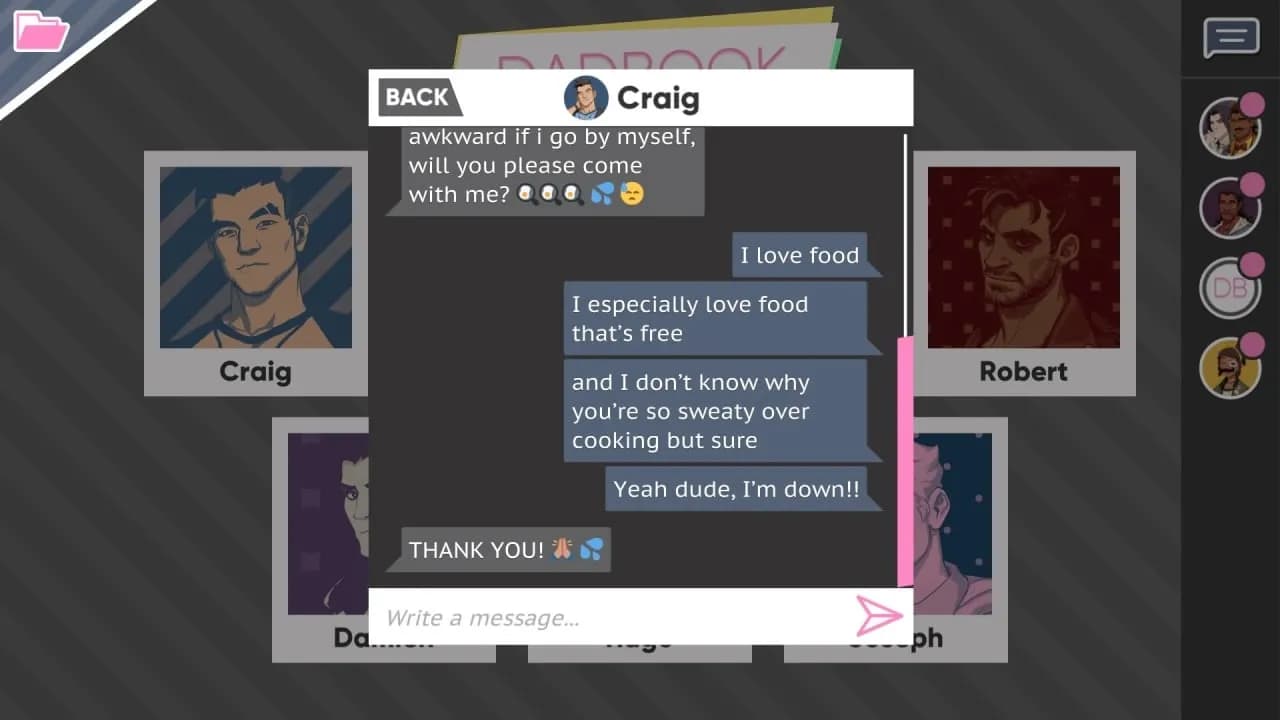 Dream Daddy: A Dad Dating Simulator — скриншот 3