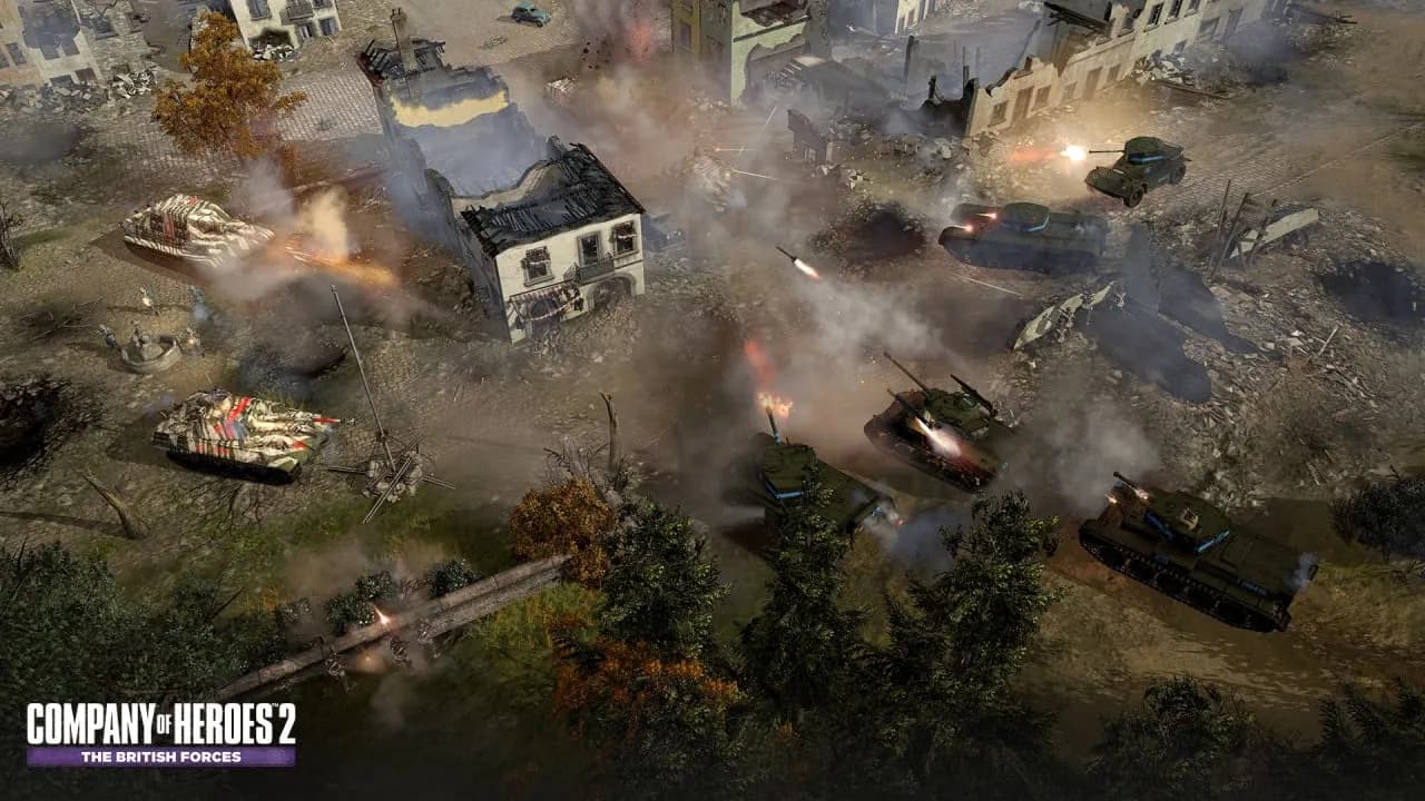 Company of Heroes 2 - The British Forces — скриншот 11