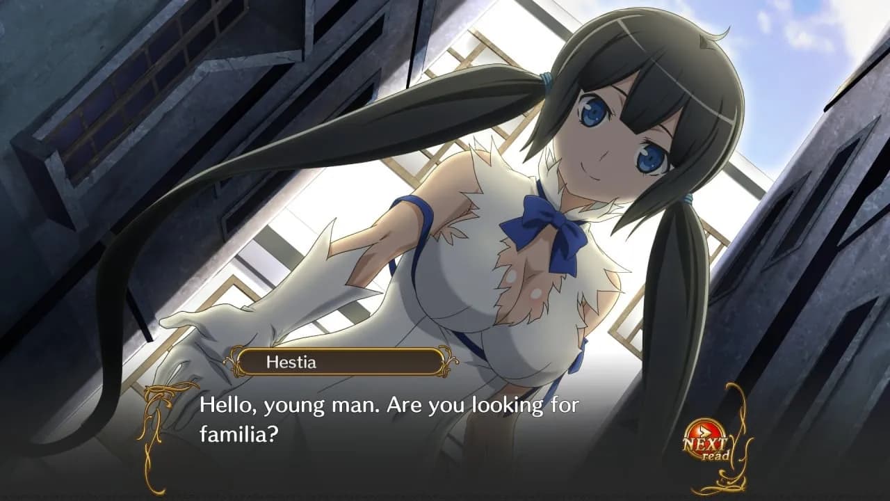 Is It Wrong to Try to Pick Up Girls in a Dungeon? Infinite Combate — скриншот 5