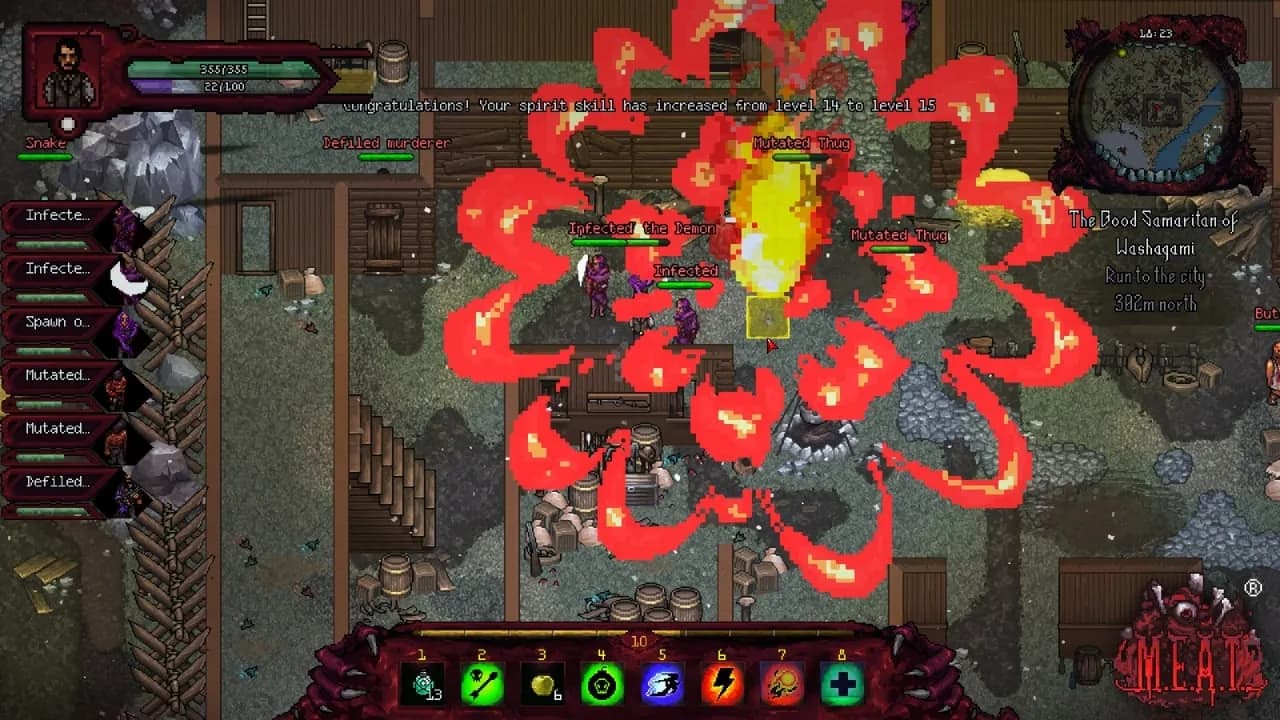 MEAT RPG — скриншот 1