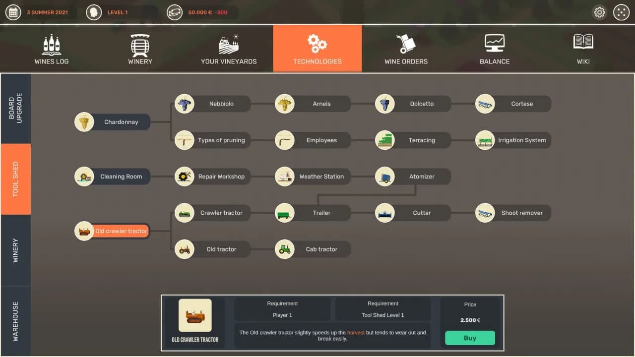 Hundred Days - Winemaking Simulator — скриншот 4
