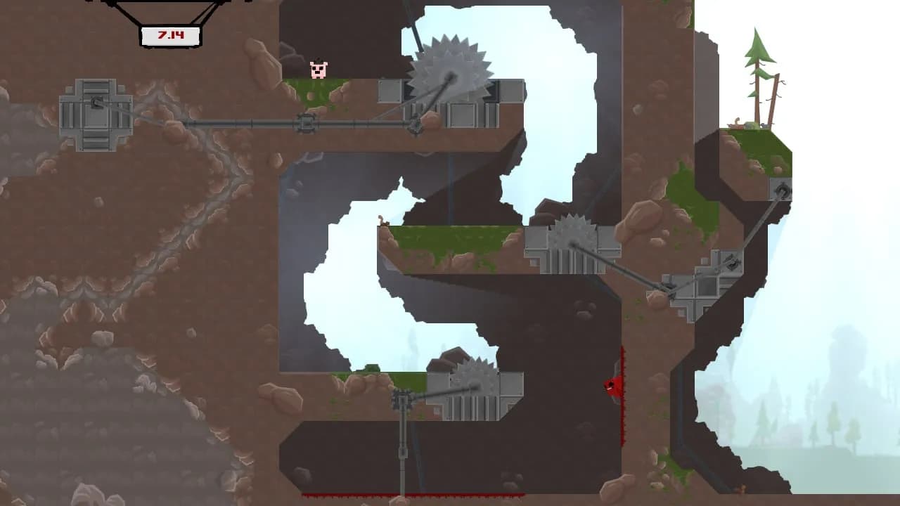 Super Meat Boy — скриншот 2