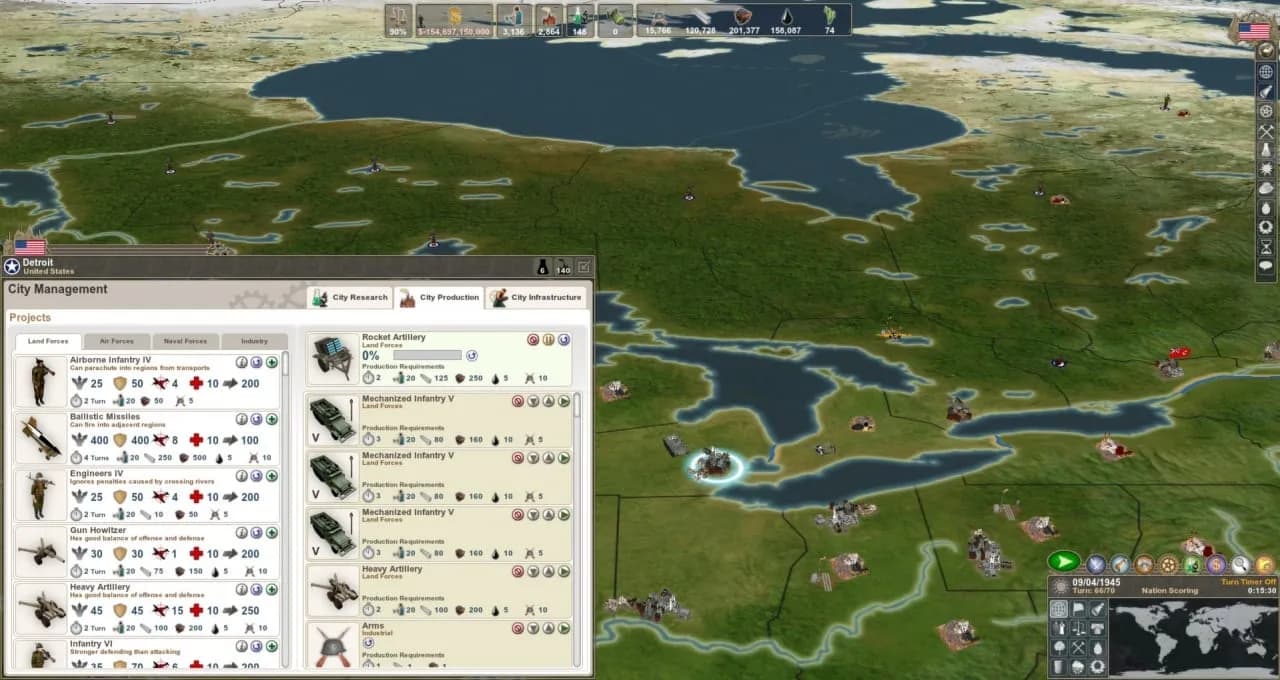 Making History 2: The War of the World — скриншот 2
